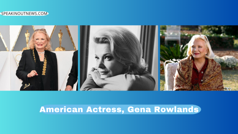 American Actress, Gena Rowlands