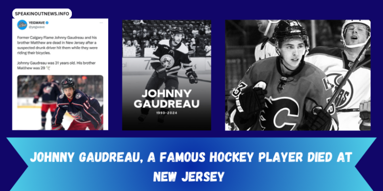 Devastating loss: A Tribute to Famous NHL Player Johnny Gaudreau who Died in an Accident