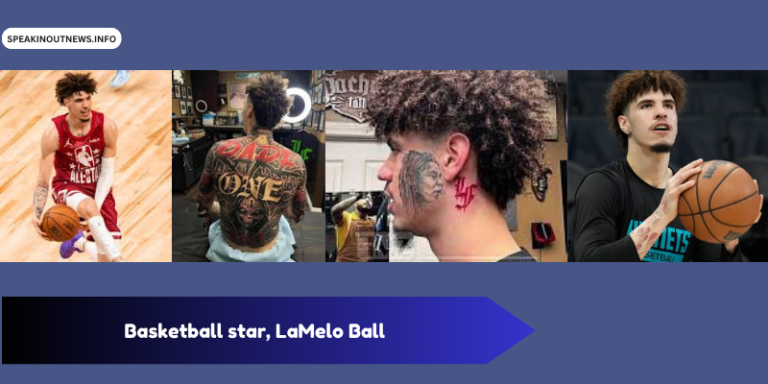 LaMelo Ball face tattoo